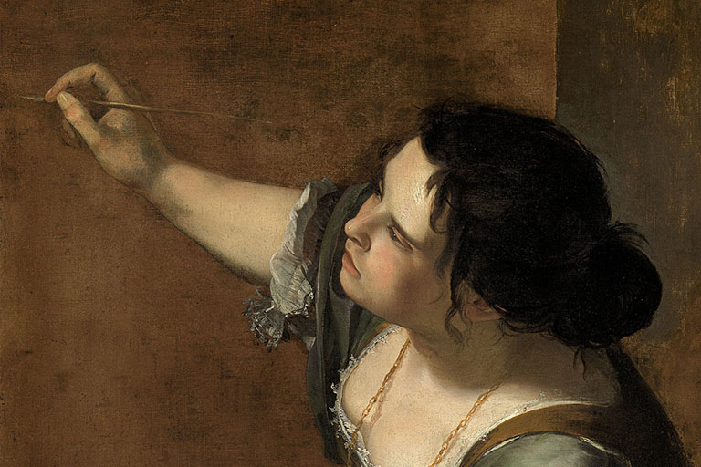 AUTORETRATO artemisia gentileschi